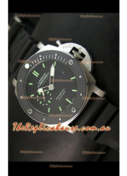 Panerai Luminor Submersible PAM389 Japanese Replica Watch Stainless Steel