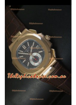 Patek Philippe Nautilus 5980 Black Dial - 1:1 Ultimate Mirror Replica