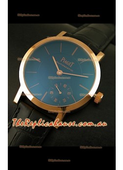 Piaget Altiplano Swiss Manual Winding Replica Watch in Black Dial