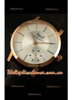 Piaget Altiplano Swiss Manual Winding Replica Watch in White Dial