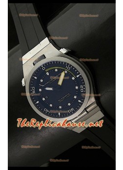 Porsche Design Diver Titanium Swiss Replica Rubber Strap Watch