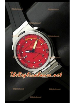 Porsche Design Diver Titanium Swiss Replica Rubber Strap Watch