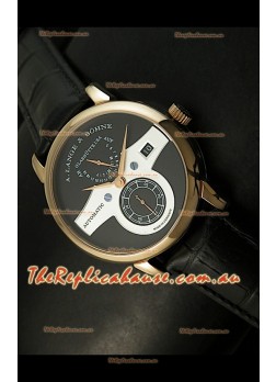 Alange Sohne Zeitwerk Edition Japanese Watch Black Dial