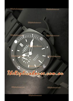 Panerai Luminor Submersible PAM389 Japanese Replica Watch FULL PVD