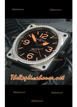Bell and Ross BR01-92 PVD Swiss Watch