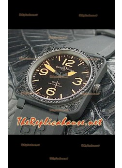 Bell and Ross BR01-92 PVD Swiss Watch