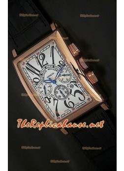 Franck Muller Long Island Gold Plated Watch