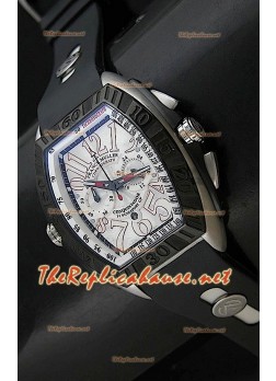 Franck Muller Conquistador Singapore GP Edition Steel Watch