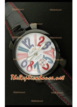 GaGa Milano Manuale Watch in PVD Casing - 48MM 