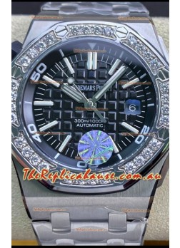 Audemars Piguet Royal Oak Offshore Diver 1:1 Mirror Swiss Replica Watch - Steel Strap