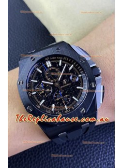 Audemars Piguet Royal Oak Offshore  44MM Chronograph 1:1 Mirror Replica Watch - DLC Coating