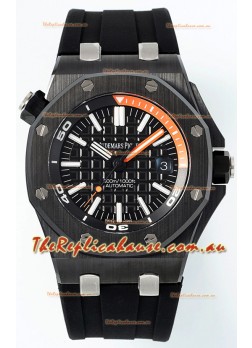 Audemars Piguet Royal Oak Offshore Ceramic 1:1 Ultimate Swiss Replica Watch Black Dial Cal.3102 Movement