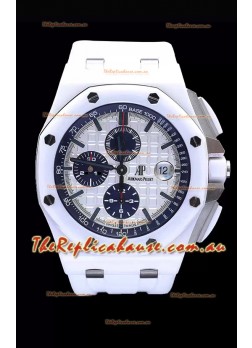 Audemars Piguet Royal Oak Offshore White Ceramic - Ultimate 1:1 3126 Movement