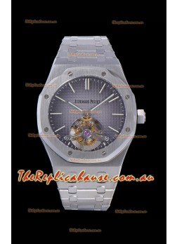 Audemars Piguet Royal Oak Tourbillon 41mm Grey Dial in 904L Steel Case