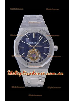 Audemars Piguet Royal Oak Tourbillon 41mm Blue Dial in 904L Steel Case