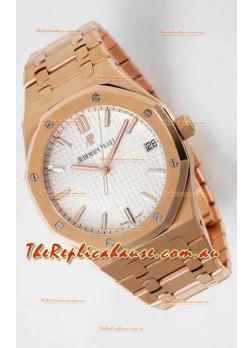 Audemars Piguet Royal Oak 42MM Watch 904L Steel Rose Gold - Ultimate 1:1 3120 Movement