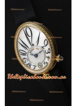 Breguet Reine De Naples Ladies Swiss 1:1 18K Yellow Gold Replica Watch