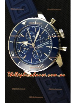 Breitling Superocean Heritage II Blue Dial 46MM 1:1 Mirror Swiss Replica Watch 