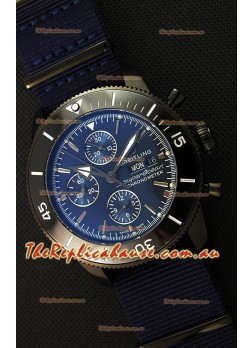 Breitling Superocean Heritage II Outerknown Blacksteel NATO Strap 1:1 Mirror Replica Watch 