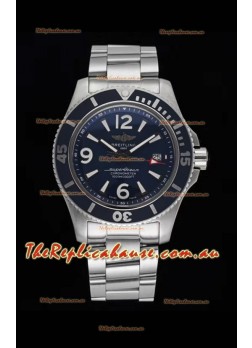 Breitling Superocean Automatic 44 Steel - Navy Blue Dial 1:1 Mirror Replica