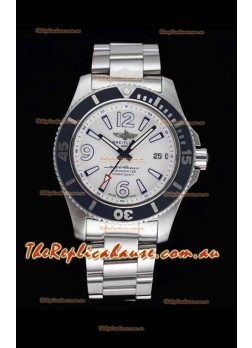 Breitling Superocean Automatic 44 Steel - White Dial 1:1 Mirror Replica