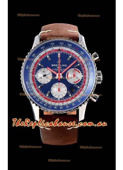 Breitling Navitimer 1 B01 Chronograph PAN AM Edition 43MM - 904L 1:1 Mirror Replica Timepiece 