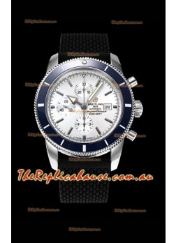 Breitling SuperOcean Heritage II 44MM White Dial Swiss Replica Timepiece 