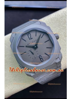 Bvlgari Octo Finissmo Edition 1:1 Mirror Replica Sandblasted Ceramic Casing