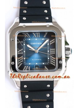 Santos De Cartier Stainless Steel Casing 1:1 Mirror Swiss Replica Watch 40MM
