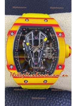Richard Mille RM27-03 Rafael Nadal Genuine Tourbillon Movement 1:1 Mirror Replica Watch