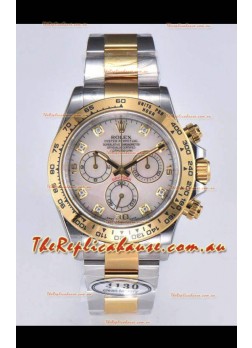 Rolex Cosmograph Daytona M116503-0007 2 Tone Yellow Gold Original Cal.4130 Movement - 904L Steel Watch