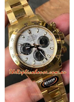 Rolex Cosmograph Daytona M116508-0015 Yellow Gold Original Cal.4130 Movement - 904L Steel Watch