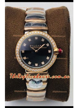 Bvlgari LVCEA Edition Watch in Two Tone Rose Gold Steel - 1:1 Mirror Replica