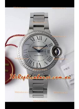 Ballon De Cartier Swiss Automatic 1:1 Mirror Quality 33MM in Steel Casing