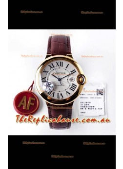 Ballon De Cartier Swiss Automatic 1:1 Mirror Quality 42MM in Yellow Gold Casing