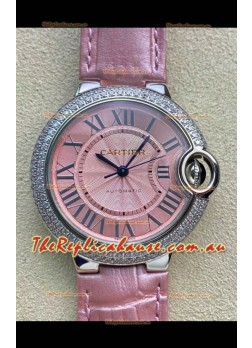Ballon De Cartier Swiss Automatic 1:1 Mirror Quality 33MM in Steel Casing