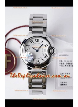 Ballon De Cartier Swiss Quartz 1:1 Mirror Quality 28MM in Steel Casing