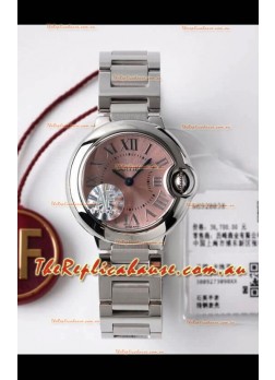 Ballon De Cartier Swiss Quartz 1:1 Mirror Quality 28MM in Steel Casing