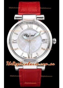 Chopard Imperiale White Dial Swiss Automatic Replica Timepiece in 904L Steel 