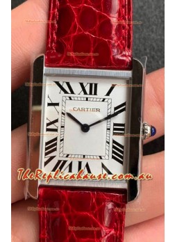 Cartier Tank Solo Swiss Quartz Watch in Stainless Steel Casing -  24MM Wide