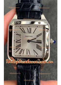 Cartier Santos Dumont 1:1 Mirror Swiss Replica Watch in Steel Casing 42MM 