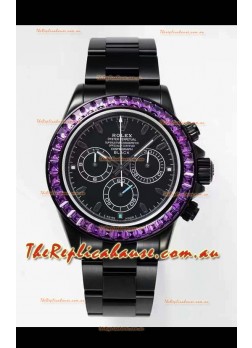 Rolex Daytona Blaken Edition Swiss 1:1 Mirror Replica Cal.4130 Movement PVD Casing