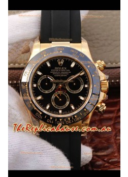 Rolex Cosmograph Daytona 116508 Yellow Gold Original Cal.4130 Movement - 904L Steel Watch