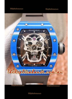 Richard Mille RM052-1 Tourbillon in Blue Ceramic Casing - 1:1 Mirror Quality 