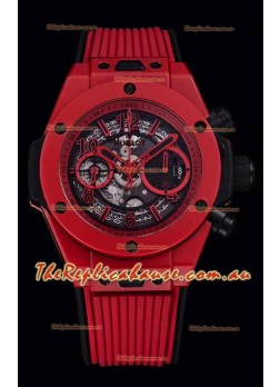 Hublot Big Bang Unico RED PVD 1:1 Mirror Edition Swiss Replica Watch 
