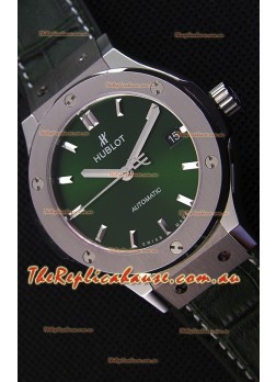 Hublot Big Bang Classic Fusion 38MM 1:1 Mirror Replica Watch Green Dial 