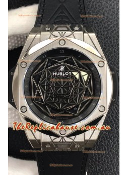 Hublot Big Bang Sang Bleu Stainless Steel 1:1 Mirror Replica Edition - 45MM 
