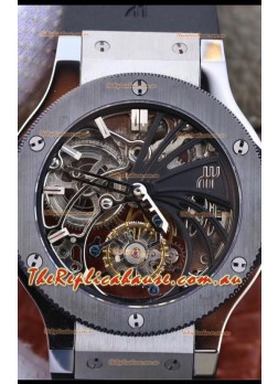 Hublot Classic Fusion Swiss Tourbillon 1:1 Mirror Replica - Steel Casing 45MM
