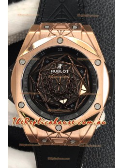 Hublot Big Bang Sang Bleu Rose Gold 1:1 Mirror Replica Edition - 45MM 
