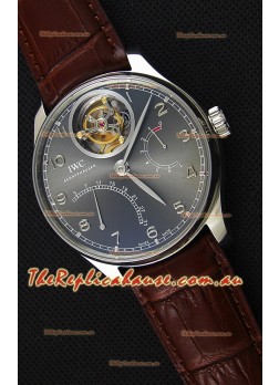 IWC Portugieser Tourbillon Mystere Retrograde Silver Dial UPDATED 2019 Version 